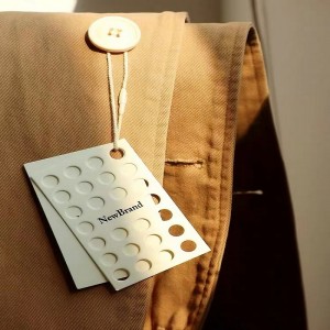 Højkvalitets Tags Factory Tags for Handbag \\\\\\\\ Tøj \\\\\\\\ Sko \\\\\\\\ Tilbehør Pakke etiketter Brugerdefineret klud label vævet etiketter